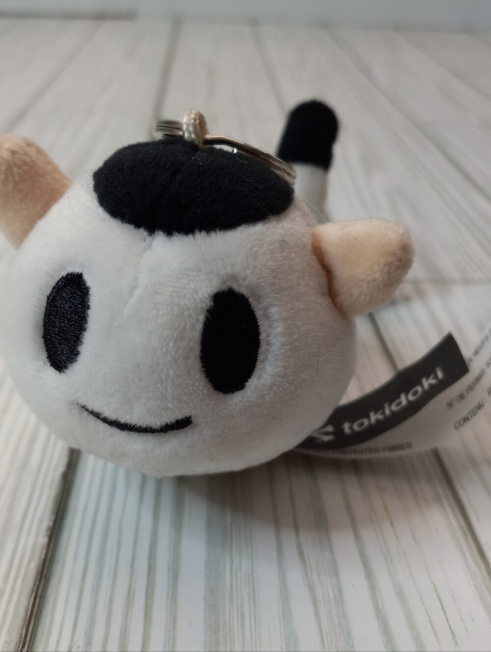 Tokidoki Milk Whale Cow Kawaii Plush Keychain